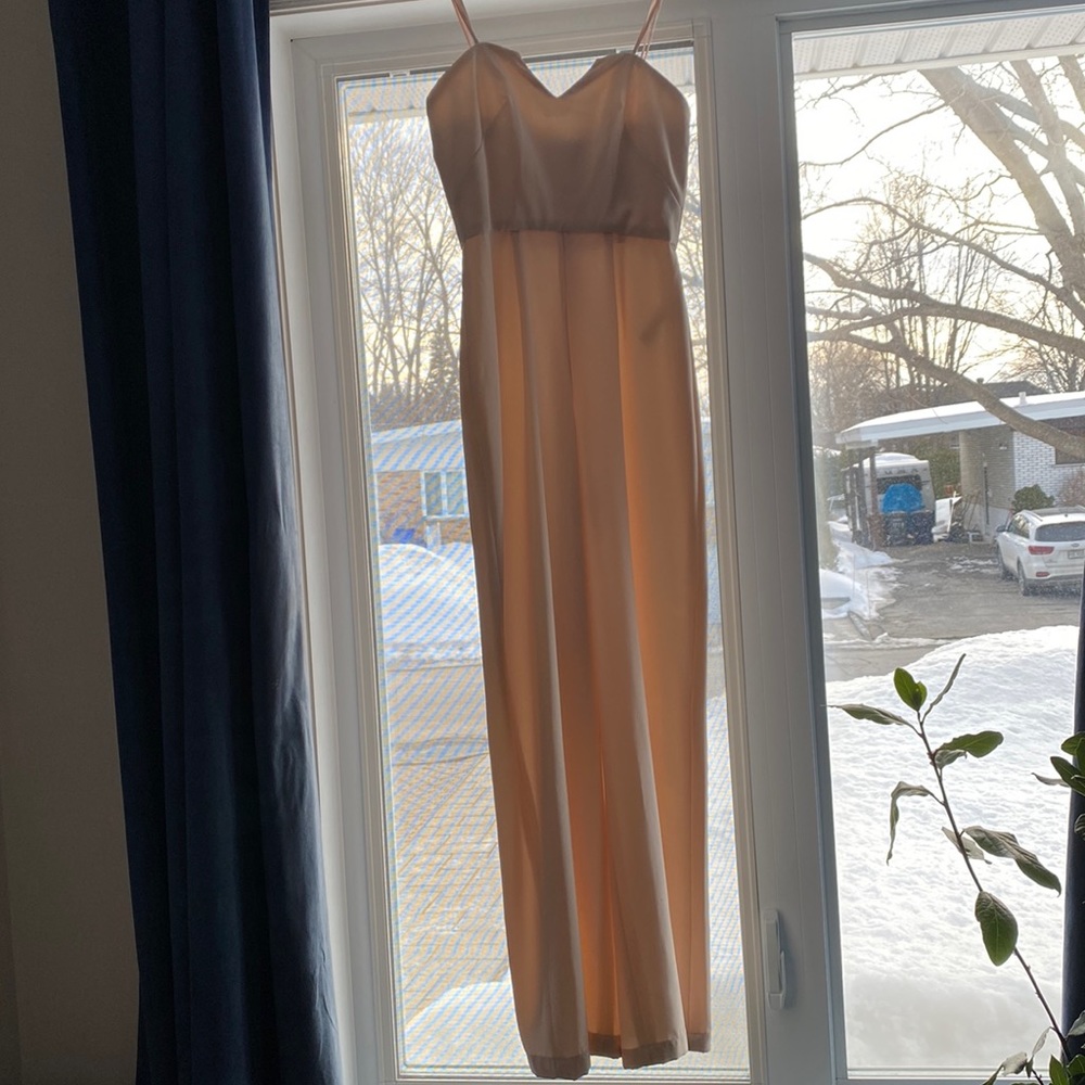 Theia bridesmaid jumpsuit